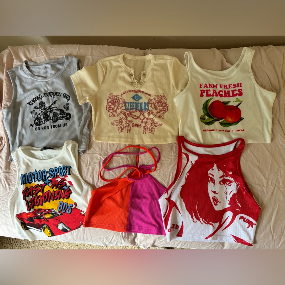 A collection of tops